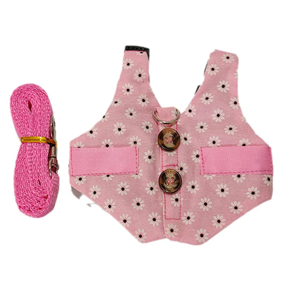 Rabbit Harness and Leash Clothes