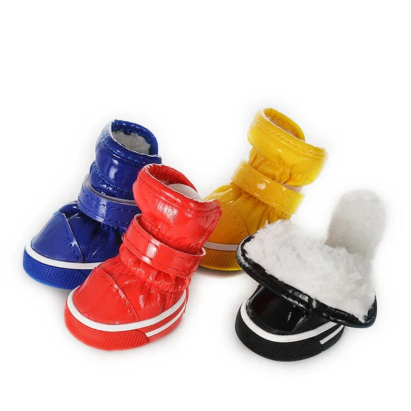 Dog Winter Boots 4pcs/set