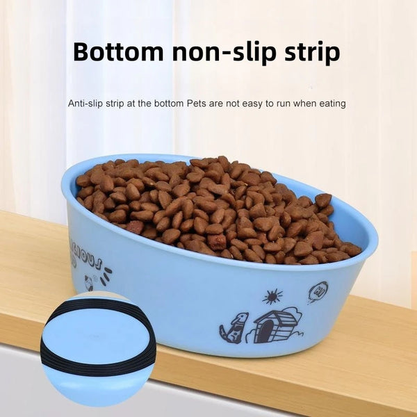 Pet Feeding Bowls Stainless Steel Non-slip