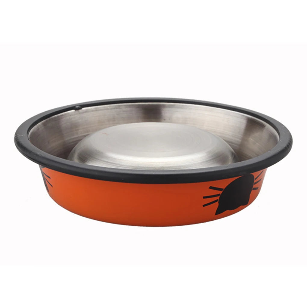 Non-slip Cat Bowl Stainless Steel