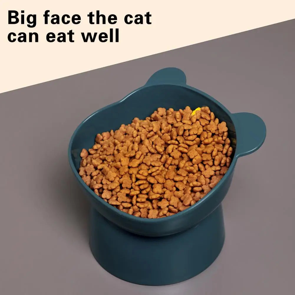 cat elecated feeding bowl