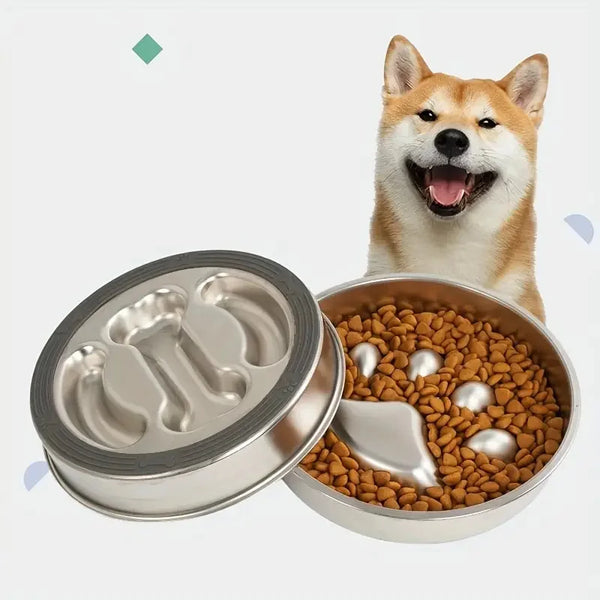 Premium Stainless Steel Bowl Protection for Dogs & Cats