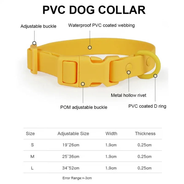 Waterproof Collar Adjustable