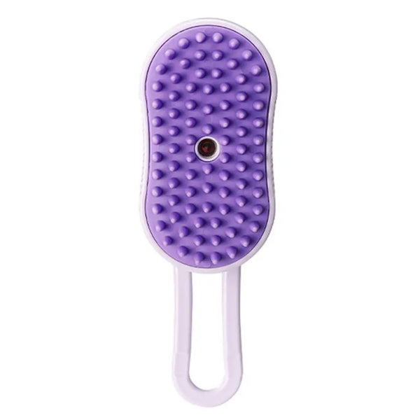 3-in-1 Pet Steam Brush Cat Dog Hair Electric One-click