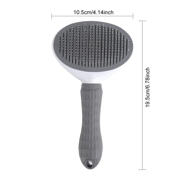 Self-Cleaning Pet Fur Remover Brush