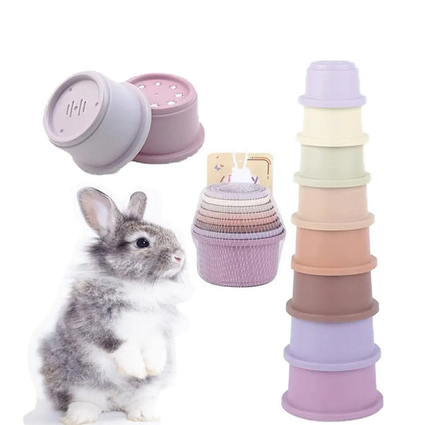 8Pcs Cups for Rabbits